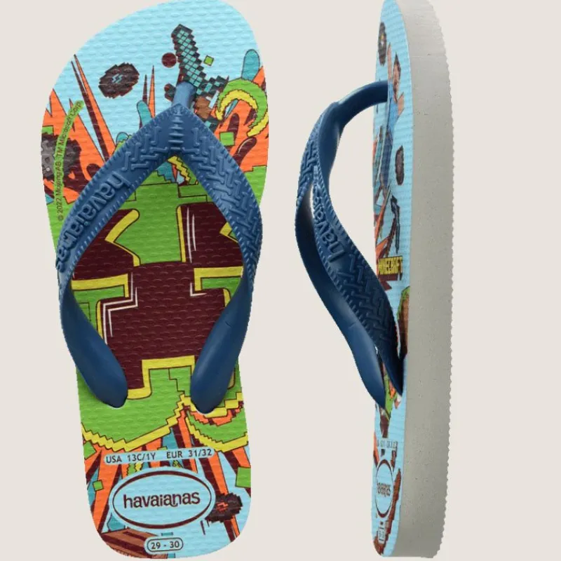 Kids Minecraft Thong | Havaianas Discount