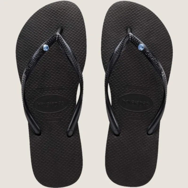 Slim Coloured Crystal Thong | Havaianas Discount