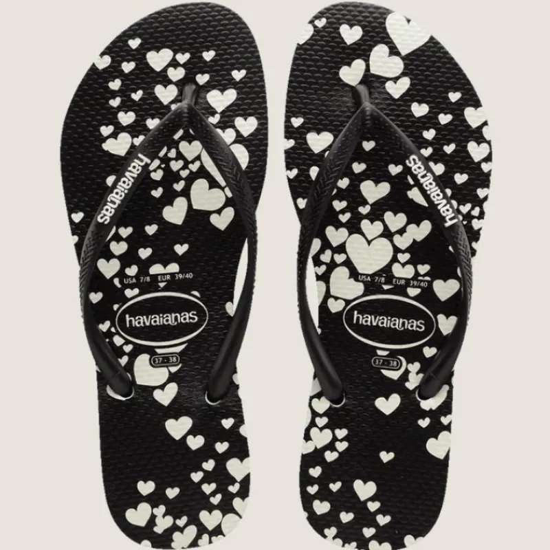 Slim Mini Hearts Thongs | Havaianas Best