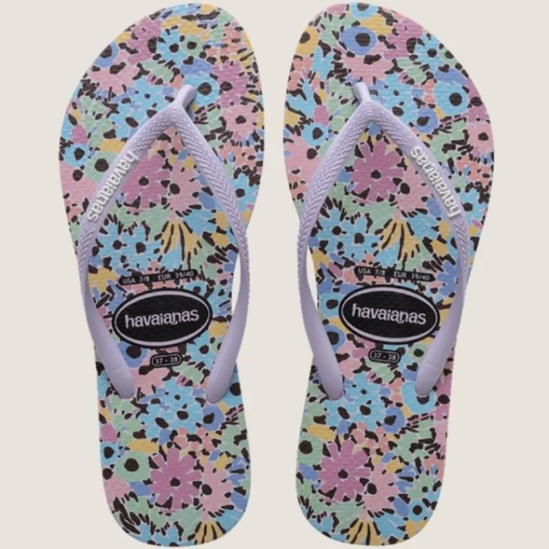 Slim Print Floral Ditsy Thong | Havaianas Discount