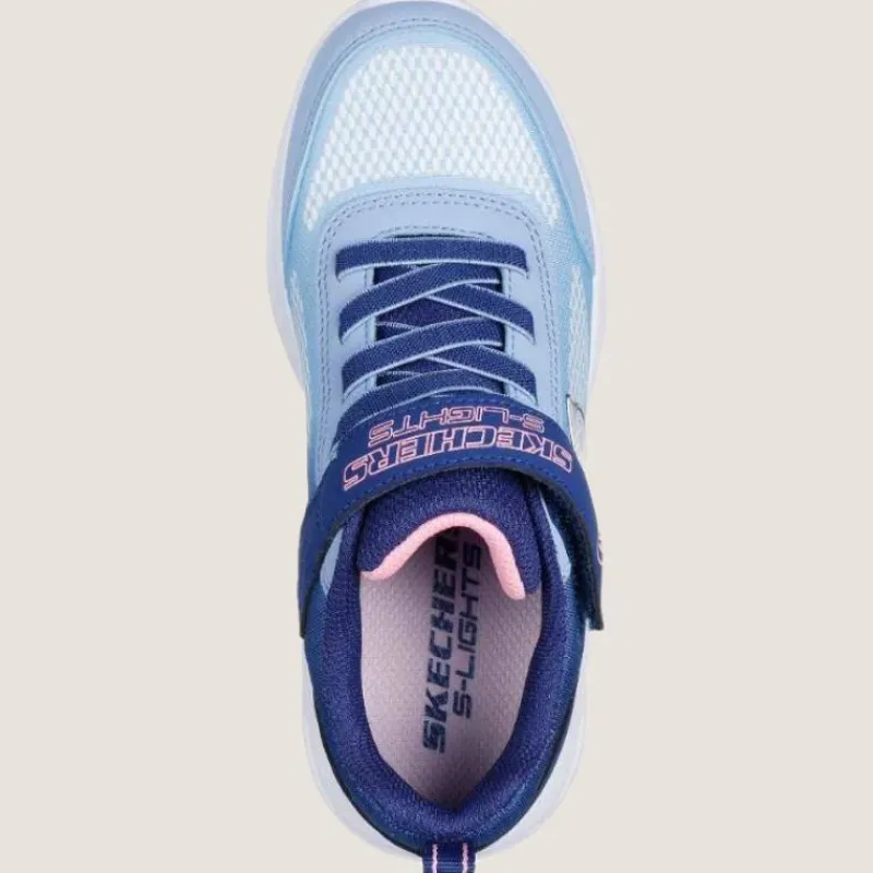 Kids S-Lights: Sola Glow - Ombre Deluxe Adjustable Runner | Skechers Best